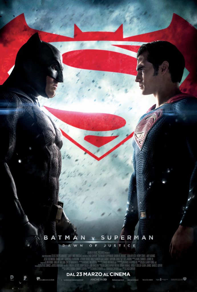 Batman v Superman poster locandina