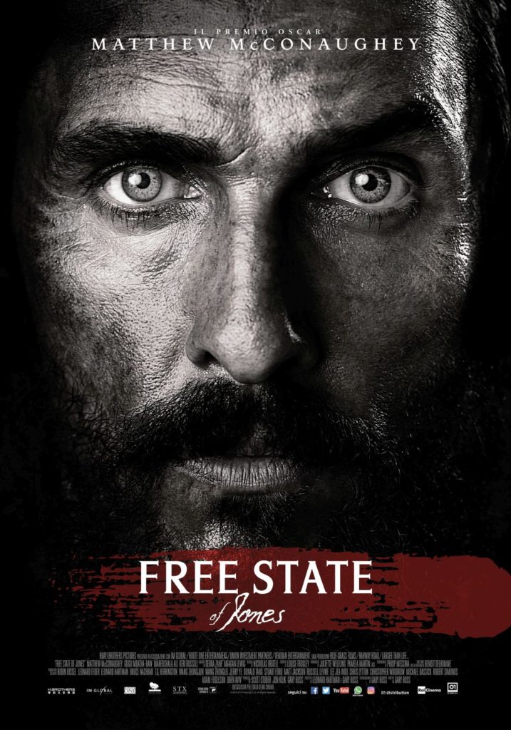Free State of Jones poster locandina