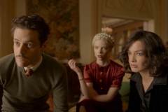 Amsterdam, Rami Malek, Anya Taylor-Joy e Margot Robbie in una scena del film di David O. Russell