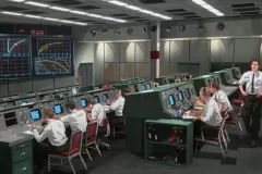 Apollo 10 e mezzo, una scena del film d'animazione di Richard Linklater