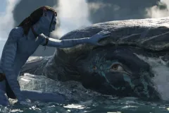 Avatar - La via dell'acqua, una scena del film di James Cameron