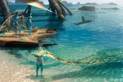 Avatar - La via dell'acqua, un'immagine del film di James Cameron