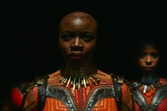 Black Panther: Wakanda Forever, Danai Gurira in una sequenza del film