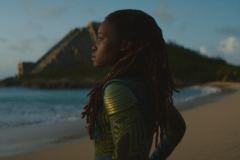 Black Panther: Wakanda Forever, Lupita Nyong'o in una scena del film