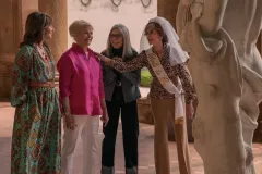 Book Club - Il capitolo successivo, Jane Fonda, Diane Keaton, Candice Bergen e Mary Steenburgen in una scena del film