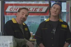 Clerks III, Brian O'Halloran e Jeff Anderson in una scena del film di Kevin Smith