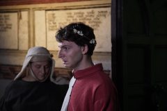 Dante, Alessandro Sperduti in una foto del film di Pupi Avati