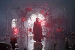 Doctor Strange nel Multiverso della Follia, Benedict Cumberbatch in una scena del film di Sam Raimi