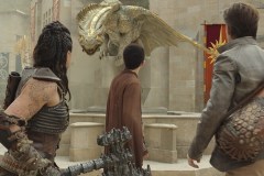 Dungeons & Dragons - L'onore dei ladri, Michelle Rodriguez, Justice Smith e Chris Pine in una scena del film