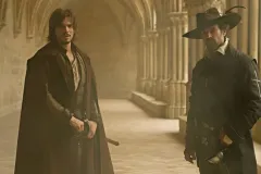 I tre moschettieri - D'Artagnan, François Civil e Pio Marmaï in una scena del film