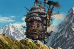 Il castello errante di Howl, un frame del film di Hayao Miyazaki