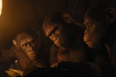 Il regno del pianeta delle scimmie, un momento del film