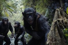 Il regno del pianeta delle scimmie, una sequenza del film