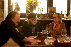 Il sapore della felicità, Gérard Depardieu, Pierre Richard e Sandrine Bonnaire in una scena del film