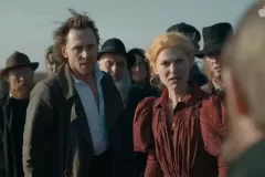 Il serpente dell'Essex, Tom Hiddleston e Claire Danes in una scena della serie Apple TV+