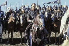 Il Signore degli Anelli - Il ritorno del re, Viggo Mortensen durante una scena del film