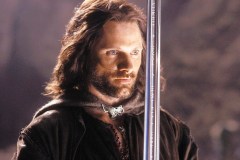 Il Signore degli Anelli - Il ritorno del re, Viggo Mortensen in una sequenza del film