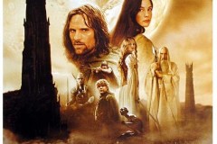 Il Signore degli Anelli - Le due torri, la locandina italiana del film di Peter Jackson