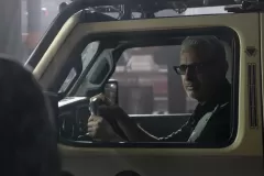 Jurassic World - Il dominio, Jeff Goldblum in una scena del film