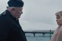 Kursk, Léa Seydoux e Peter Simonischek in una scena del film di Thomas Vinterberg