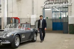 Lamborghini - The Man Behind the Legend, Frank Grillo in una sequenza del film