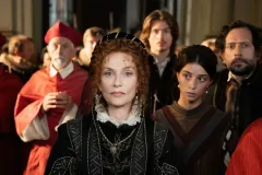 L'ombra di Caravaggio, Isabelle Huppert in una sequenza del film di Michele Placido