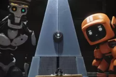 Love, Death & Robots 3, una scena dell'episodio Tre robot: Strategie d'uscita