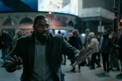 Luther - Verso l'inferno, Idris Elba in una sequenza ad alta tensione del film