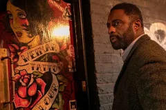Luther - Verso l'inferno, Idris Elba in una sequenza del film
