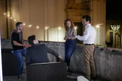 Ma tu, mi vuoi bene?, Paolo Bernardini e Roberta Barbiero in una scena del film di Pier Maria Cecchini