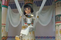 Mummie - A spasso nel tempo, la principessa Nefer in una sequenza del film