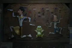 Mummie - A spasso nel tempo, Tuth e Sekhem in una simpatica sequenza del film