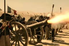 Napoleon, una scena di guerra del film