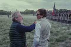 Napoleon, Ridley Scott in una foto dal set