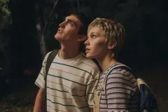 Noi anni luce, Rocco Fasano e Carolina Sala in un'immagine del film