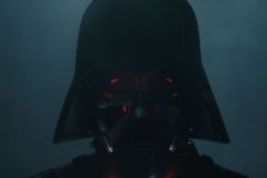 Obi-Wan Kenobi, un primo piano di Darth Vader nella serie Disney+