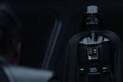Obi-Wan Kenobi, un'immagine di Darth Vader nel quinto episodio della serie