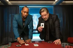 Poker Face, RZA e Russell Crowe in una scena del film