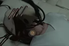 Possessor, Andrea Riseborough in una foto del film di Brandon Cronenberg