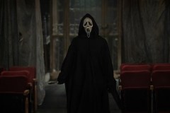 Scream VI, il killer Ghostface in un'inquietante sequenza del film