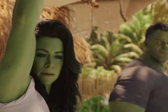 She-Hulk, Tatiana Masley e Mark Ruffalo in un'immagine del trailer della serie