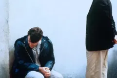 Strade perdute, David Lynch con Bill Pullman sul set del film
