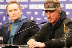 Superpower, Sean Penn durante la conferenza stampa a Berlino