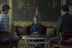 The Crown 5, Imelda Staunton in una sequenza della serie Netflix