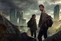 The Last of Us, Bella Ramsey e Pedro Pascal in una foto promozionale della serie