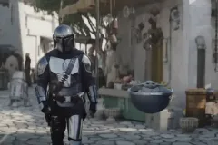 The Mandalorian 3, Pedro Pascal in una foto del primo episodio
