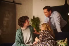 The Son, Hugh Jackman, Laura Dern e Zen McGrath in una scena del film di Florian Zeller