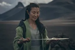 The Witcher: Blood Origin, Michelle Yeoh in una sequenza della serie Netflix