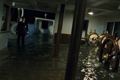 Titanic, Bernard Hill in una scena del film di James Cameron