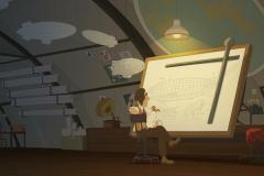 Titina, una scena del film animato